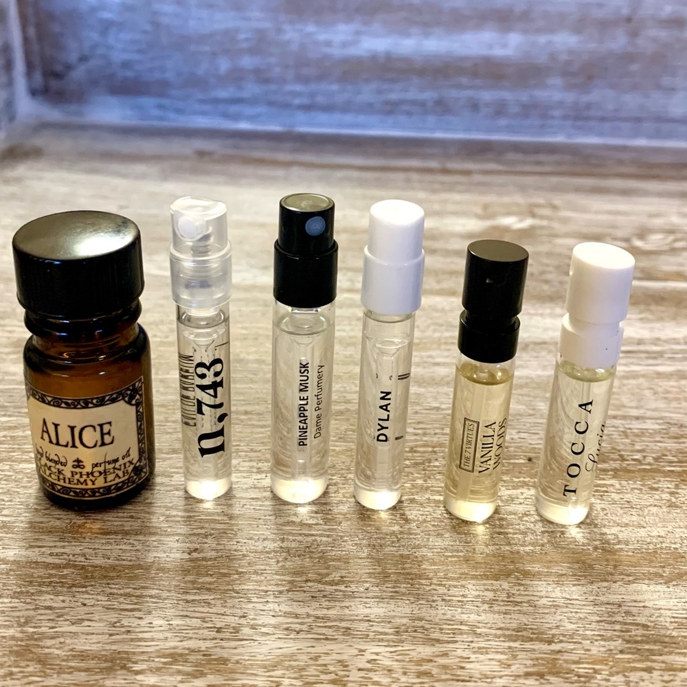 6 Piece Niche Fragrance Sampler #5